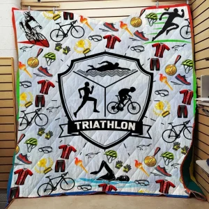 Triathlon – Quilt and Home Decor