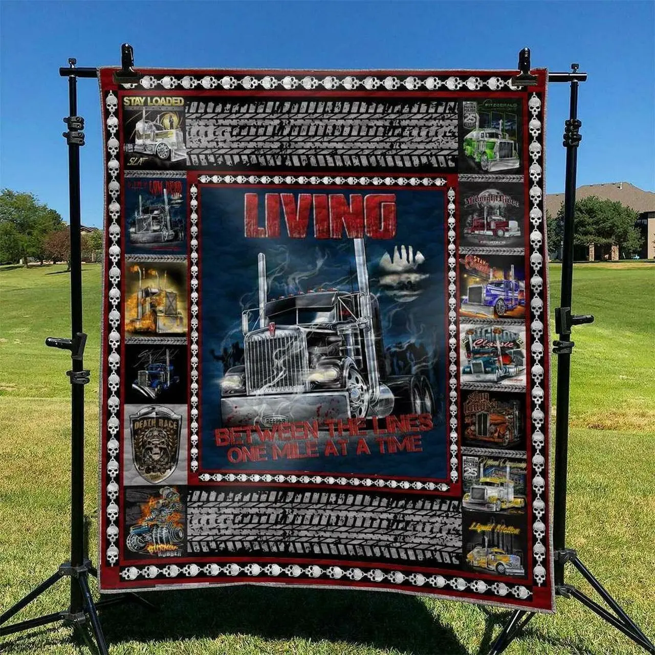 Truck Td2809881 Quilt Blanket and Home Decor