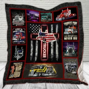 Trucker Cl22100535Mdq Quilt Blanket and Home Decor
