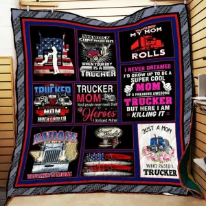 Trucker Mom Quilt and Home Decor