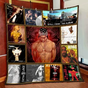 Tupac Quilt and Home Decor