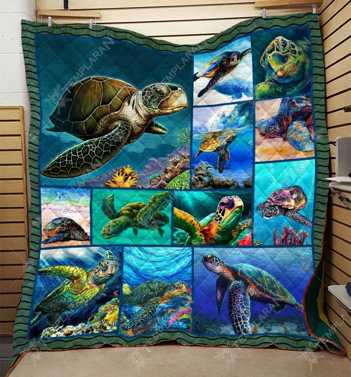 Turtle Blanket 3D Printing Hqd-Qdt00009 Quilt and Home Decor
