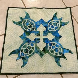 Turtle Cla040732 Quilt Blanket and Home Decor