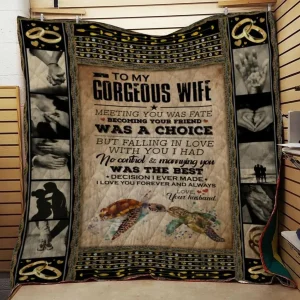 Turtle Cla1010562Q Quilt Blanket and Home Decor