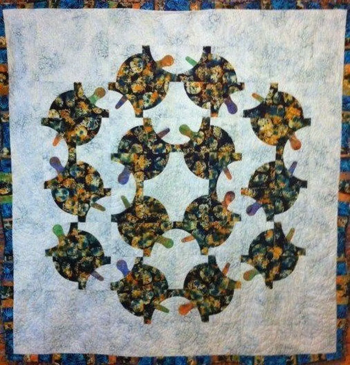 Turtle CLA260680 Quilt Blanket and Home Decor