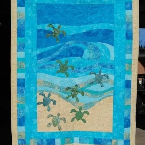 Turtle Clm0910205 Quilt Blanket and Home Decor