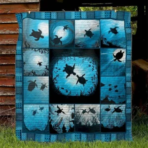 Turtle Hs100526 Quilt Blanket and Home Decor