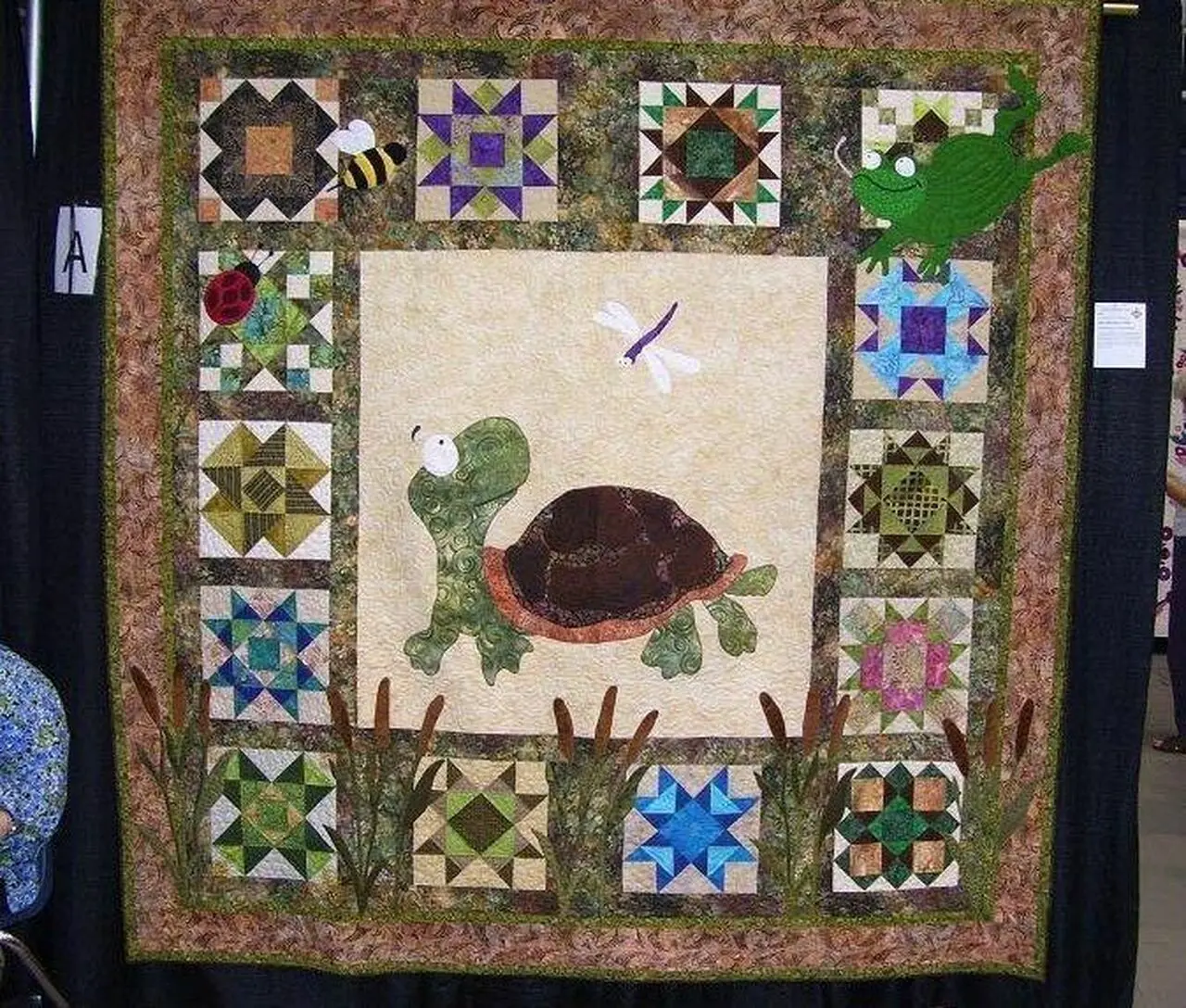 Turtle Hur Quilt uj and Home Decor