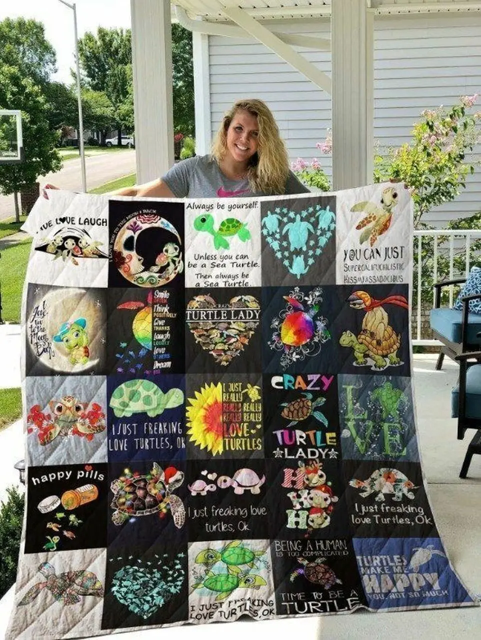 Turtle Hur Quilt wx and Home Decor
