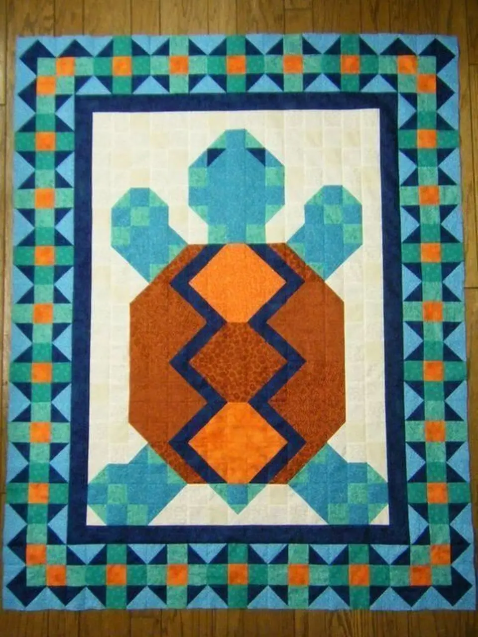 Turtle Hur Quilt zx and Home Decor