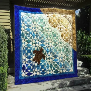 Turtle Na010801C Tbg Quilt Blanket and Home Decor