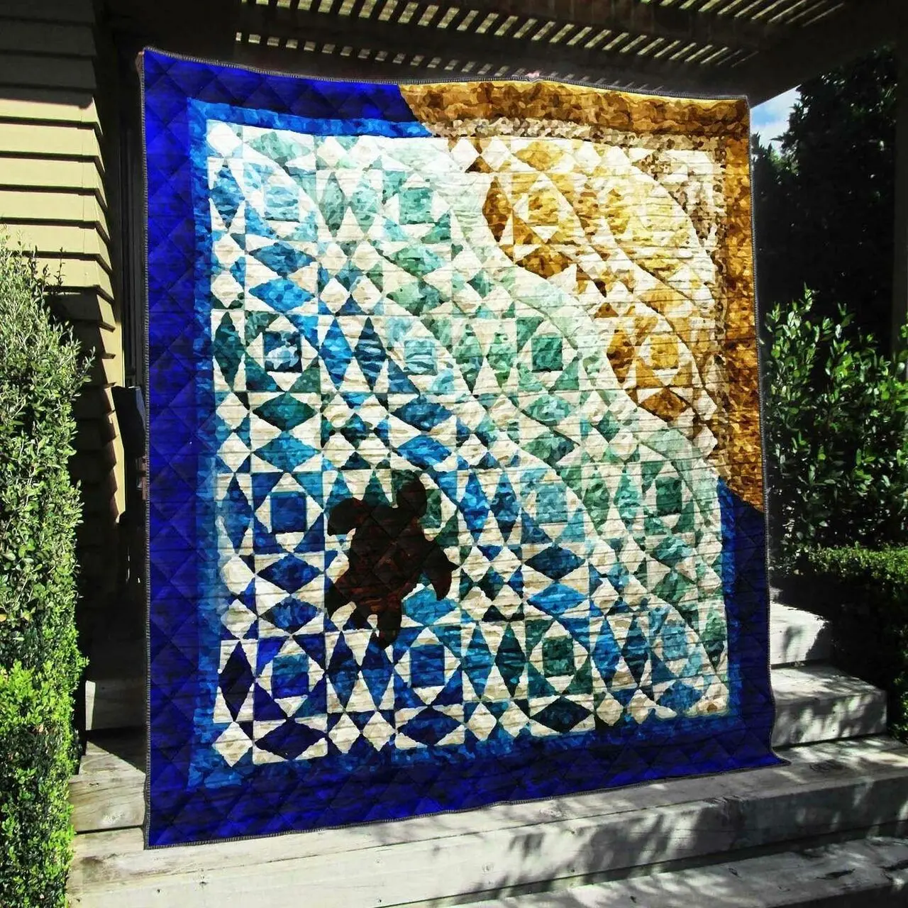 Turtle Na090702B Tbg Quilt Blanket and Home Decor