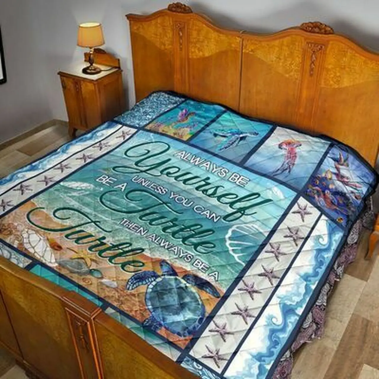 Turtle S Lover ODL166 3D Customized Quilt Hip and Home Decor
