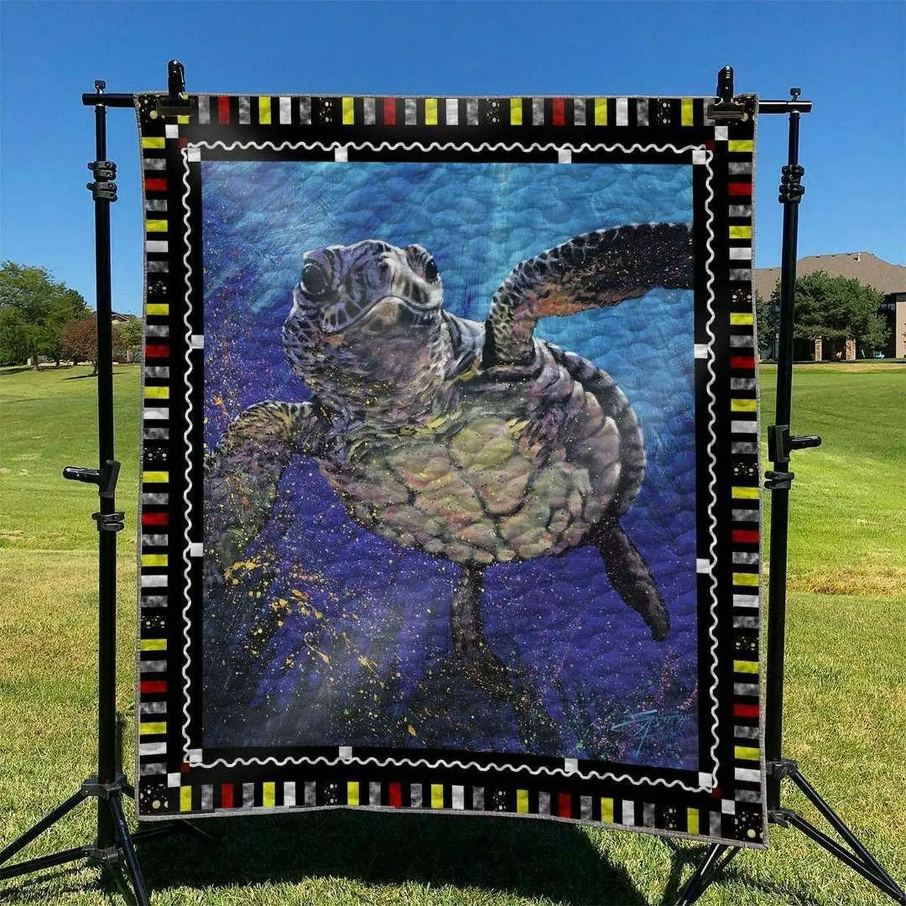 Turtle Td2809884 Quilt Blanket and Home Decor