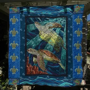 Turtle Vcb Quilt Derqgo and Home Decor