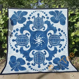 Turtle Ver19 Blanket TH1507 Quilt and Home Decor