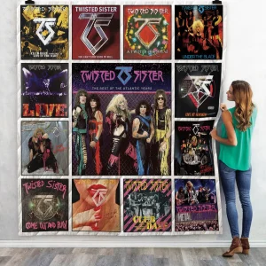 Twisted Sister Quilt Blanket 02 and Home Decor