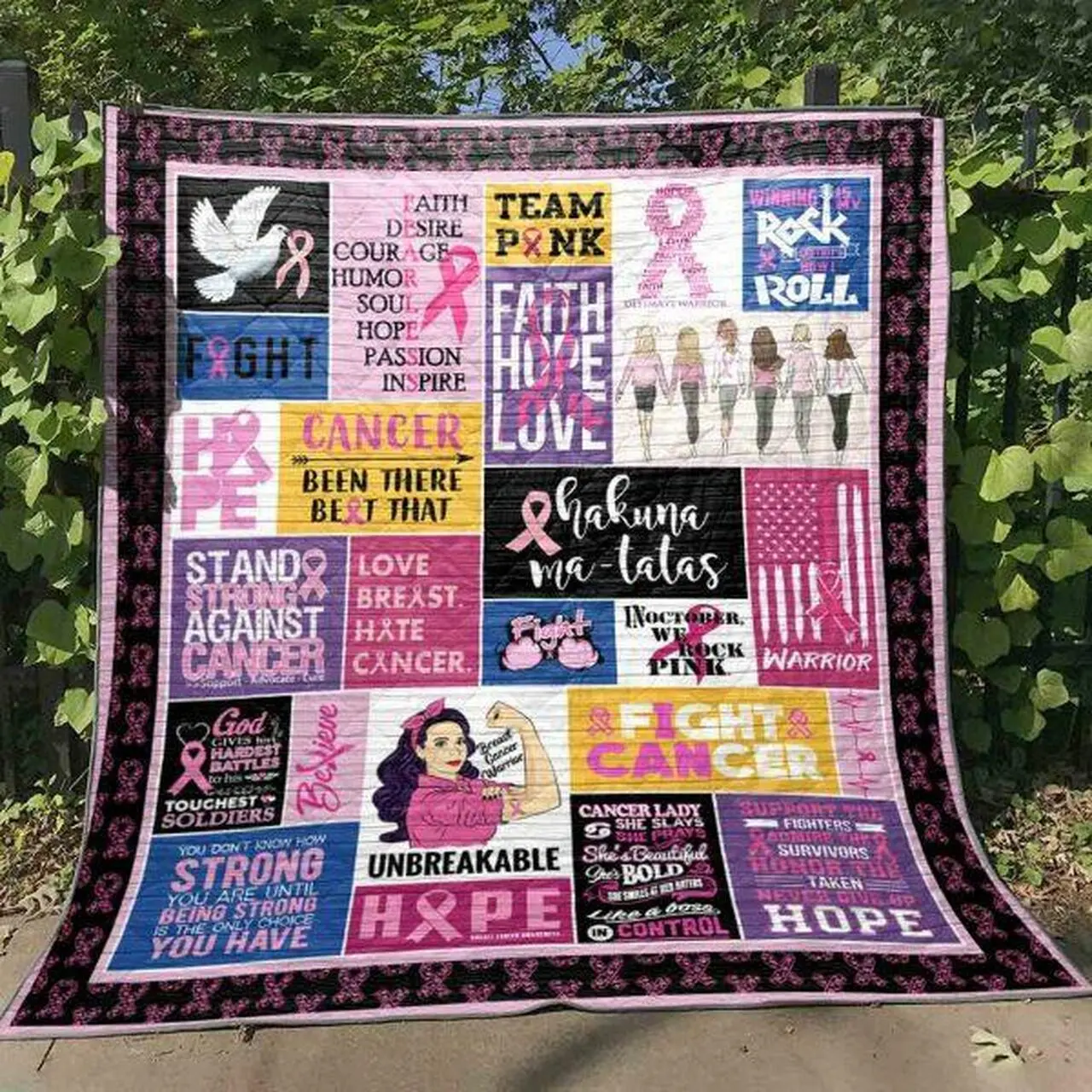 Ultimate Warrior Quilt Blanket Aq55 Quilt and Home Decor