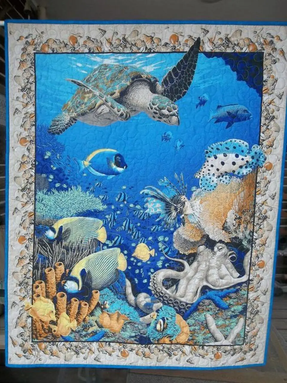 Under The Sea Clp280648 Quilt Blanket and Home Decor