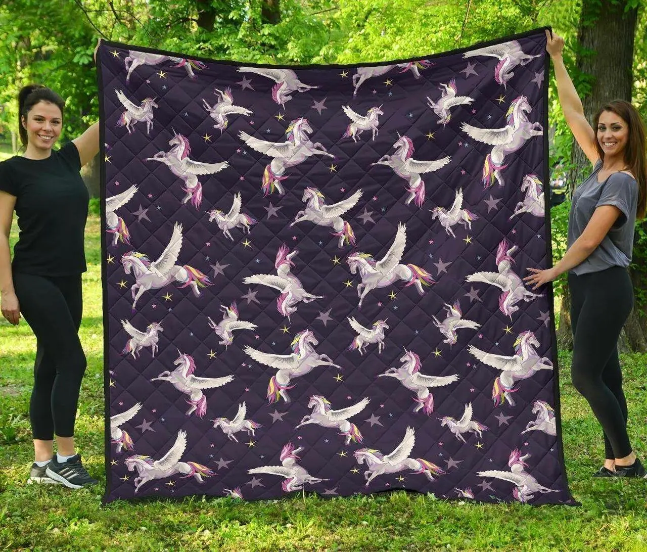 Unicorn Cl12100706Mdq Quilt Blanket and Home Decor