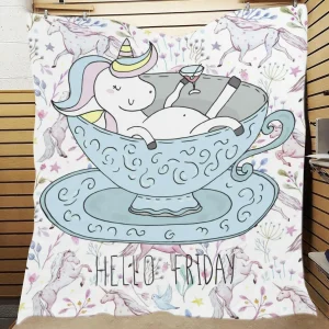 Unicorn-Friday Quilt and Home Decor