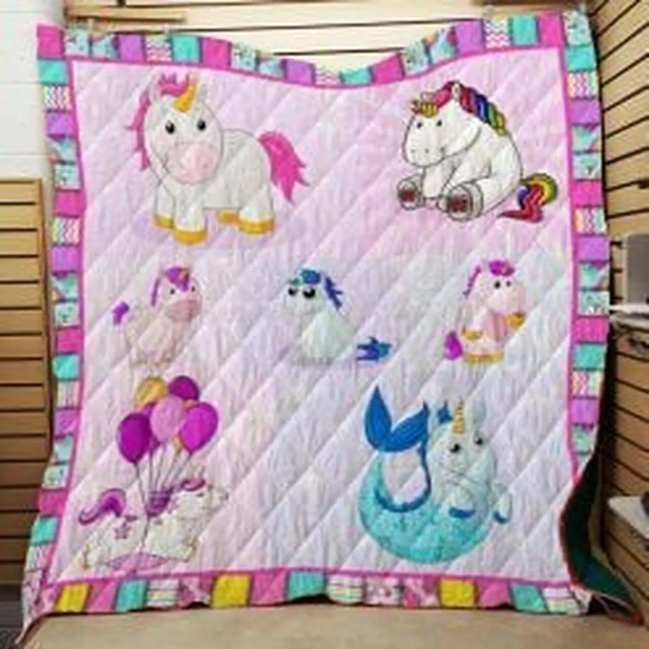 Unicorn Quilt Blanket Lukbl3 Dhc0301930Dd and Home Decor