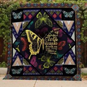 Until We Meet Again Blanket Kc1807 Quilt and Home Decor