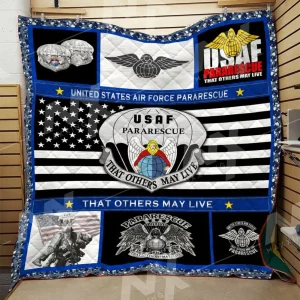 Us Air Force Quilt Blanket Dhc0910567Vt and Home Decor