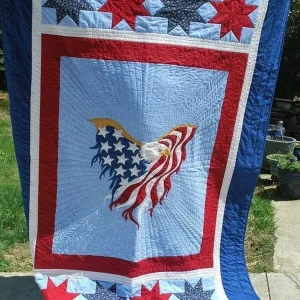 Us Flag Clm0910208 Quilt Blanket and Home Decor