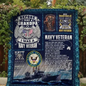 Us Navy 4 Veteran 3D Personalized Customized Quilt Blanket 27 and Home Decor