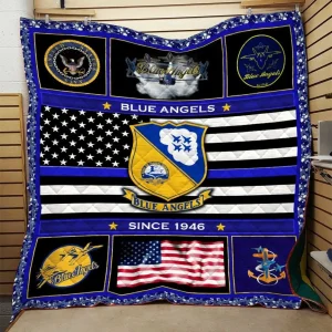 Us Navy Quilt Blanket Dhc091083Vt and Home Decor