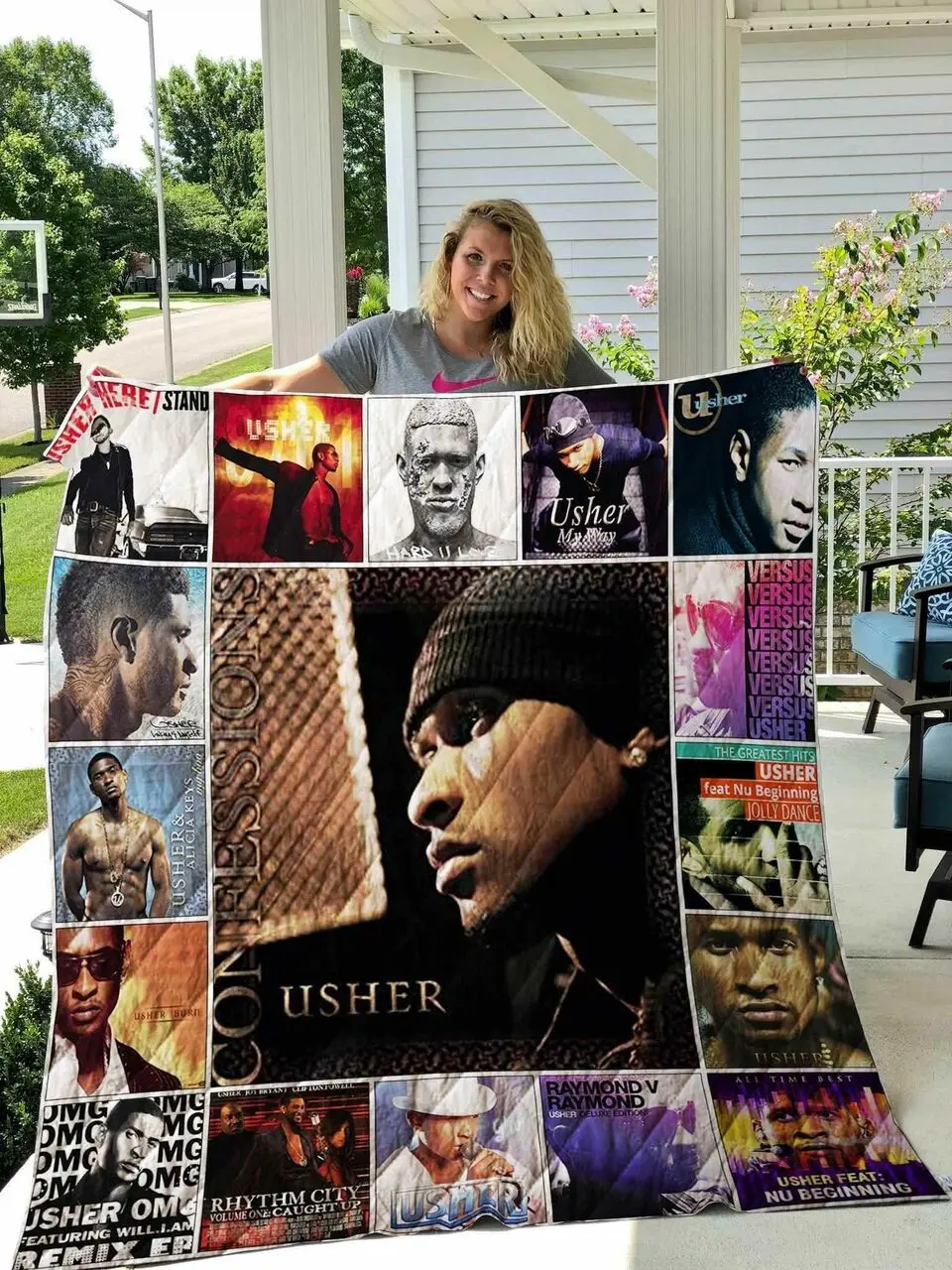 Usher Blanket Th1809 Quilt and Home Decor