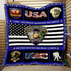 Usmc Quilt Blanket Dhc0910637Vt and Home Decor