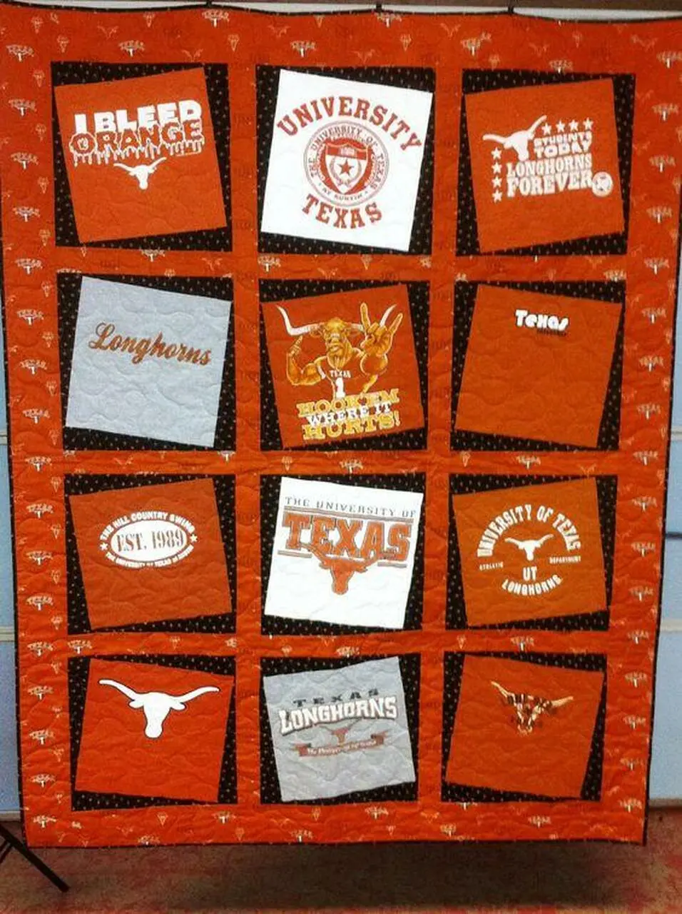 Ut Austin Quilt Blanket Hn57 Quilt and Home Decor