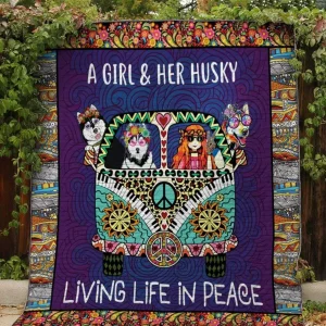 Vb Husky 1 Quilt and Home Decor