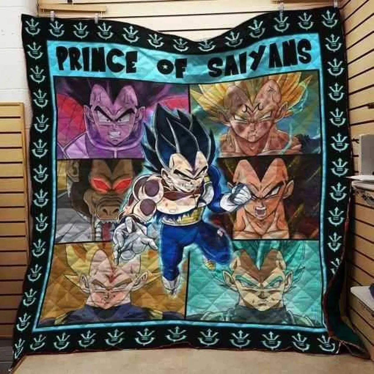 Vegeta Evolution For Fans Amine Blanket Th0907 Quilt and Home Decor