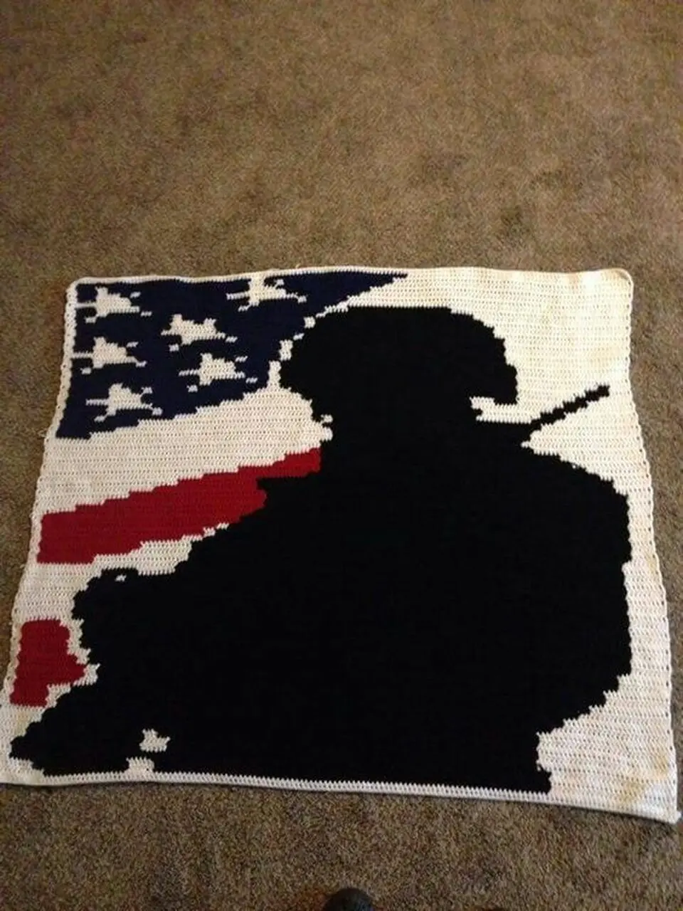 Veteran Cla240694 Quilt Blanket and Home Decor
