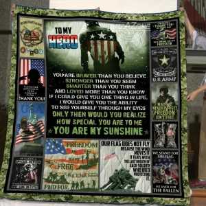 Veteran Quilt Blanket Dhc071236Vt and Home Decor