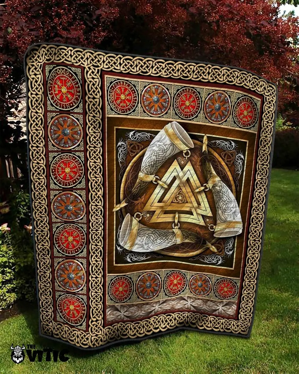 Viking Quilt Blanket 1501 and Home Decor