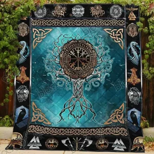 Viking V1 Blanket Kc1507 Quilt and Home Decor