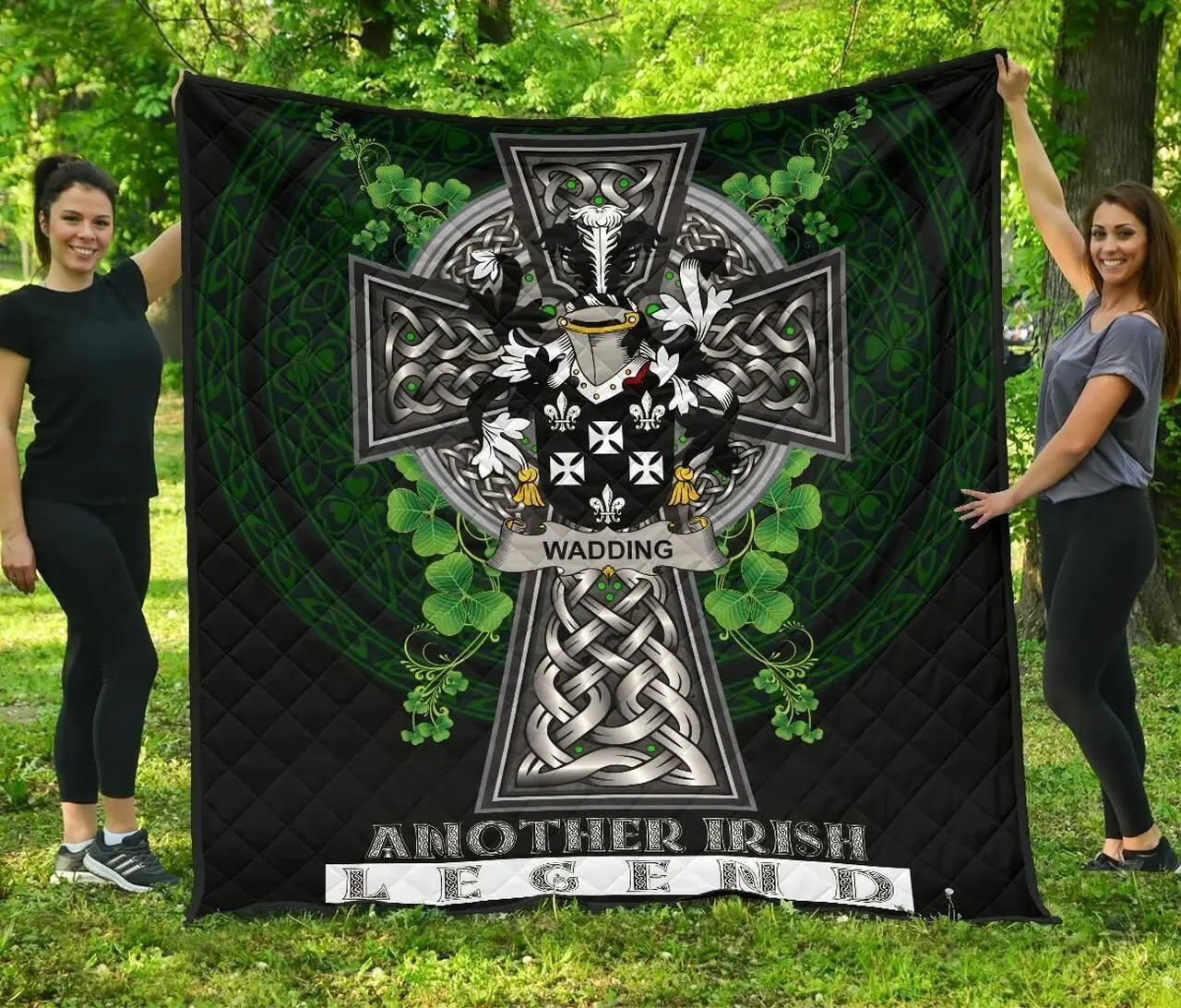Wadding Ireland Irish Legend JFJ14558 3D Customized Quilt 2707 and Home Decor