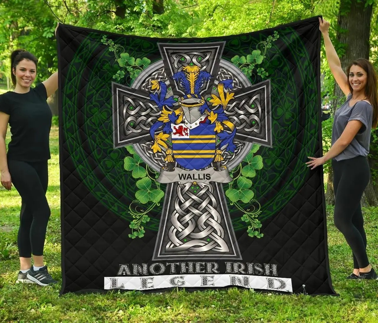 Wallis Ireland Irish Legend JFJ14603 3D Customized Quilt 2707 and Home Decor