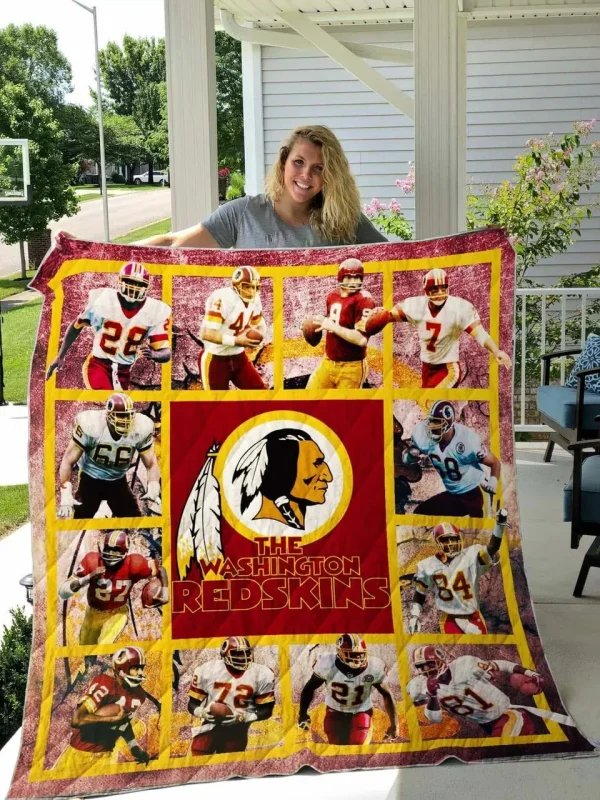 Washington Redskins Quilt Blanket and Home Decor