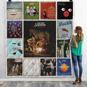 We Are Scientists Singles Quilt Blanket 02 and Home Decor