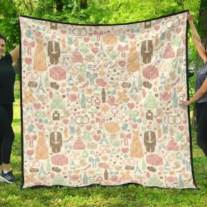 Wedding Hur Quilt pj and Home Decor
