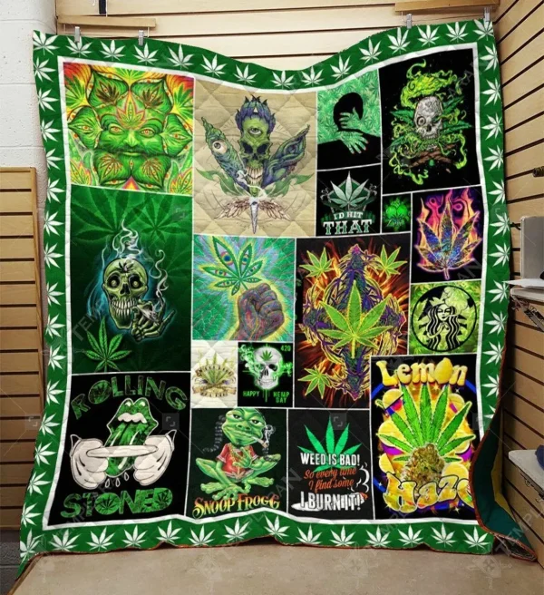 Weed Quilt Apl and Home Decor