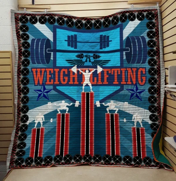 Weightlifting 2802088 3D Customized Quilt Blanket 563 and Home Decor