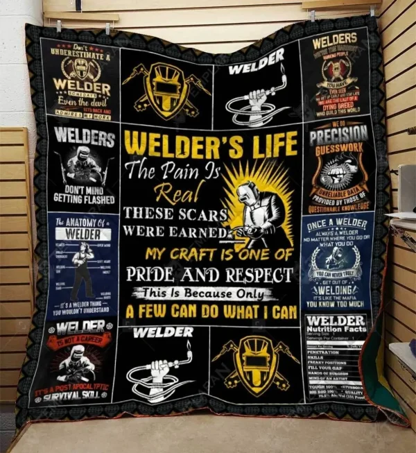 Welder Cl22120267Mdq Quilt Blanket and Home Decor