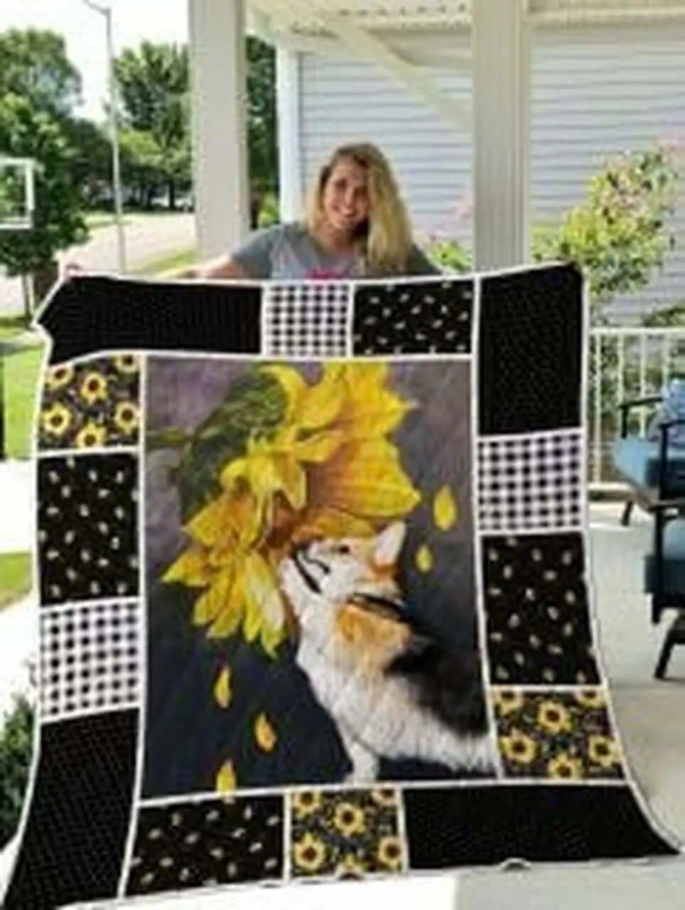 Welsh Corgi Quilt Blanket Luke7R Dhc0301689Dd and Home Decor