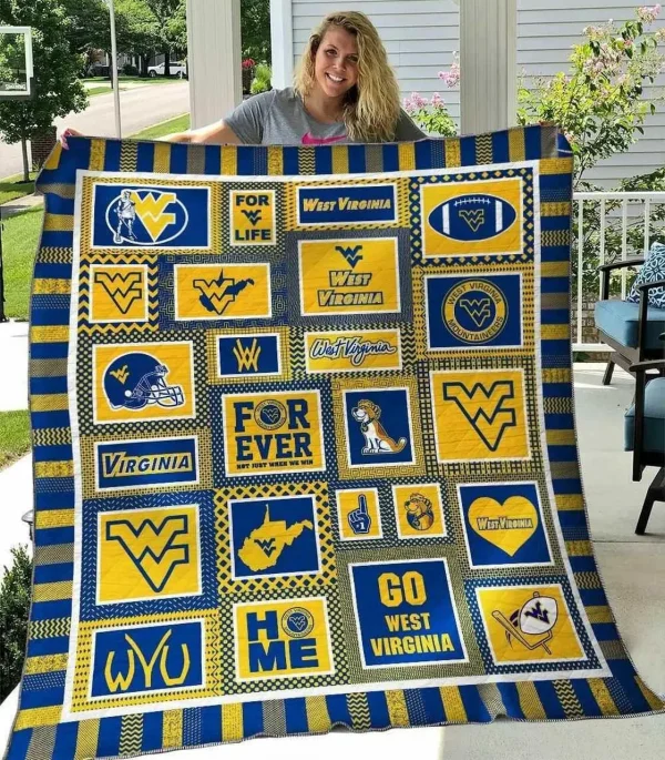 West Virgina Blanket Th1507 Quilt and Home Decor
